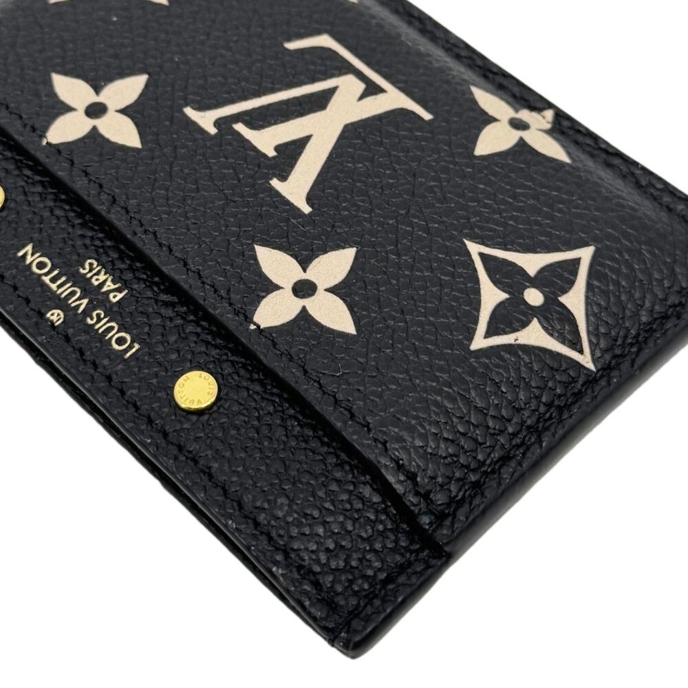 Louis Vuitton  Monogram Empreinte Leather Card Holder Bicolor - Picture 6 of 11